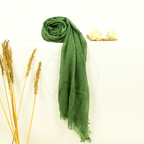 Grass Green - Crimps Hijab