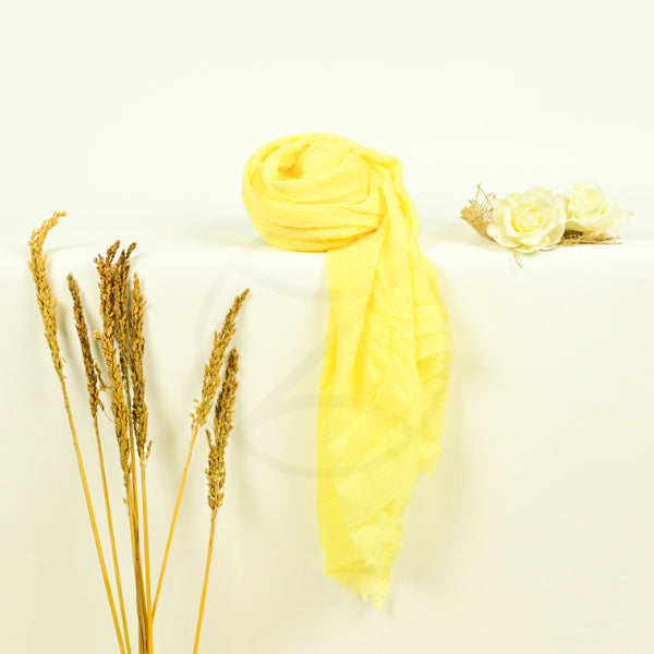 Lemon - Crimps Hijab