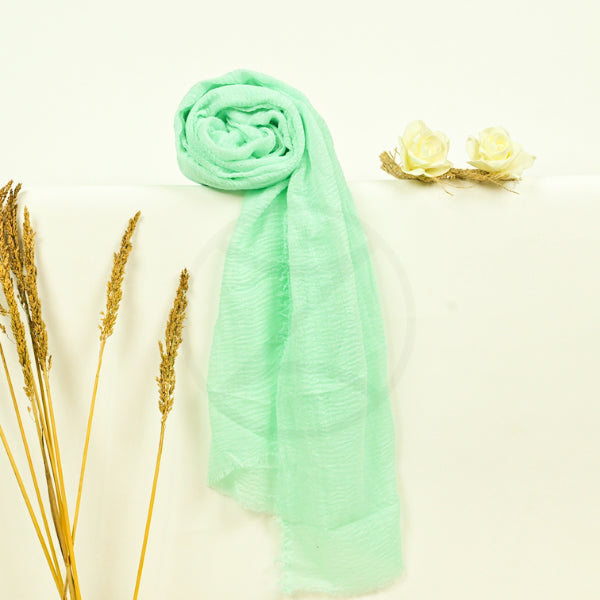 Mint Green - Crimps Hijab