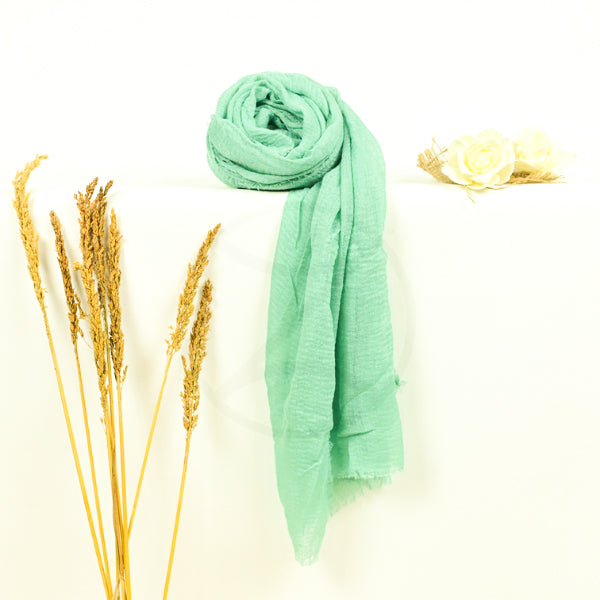 Pistachio Green - Crimps Hijab