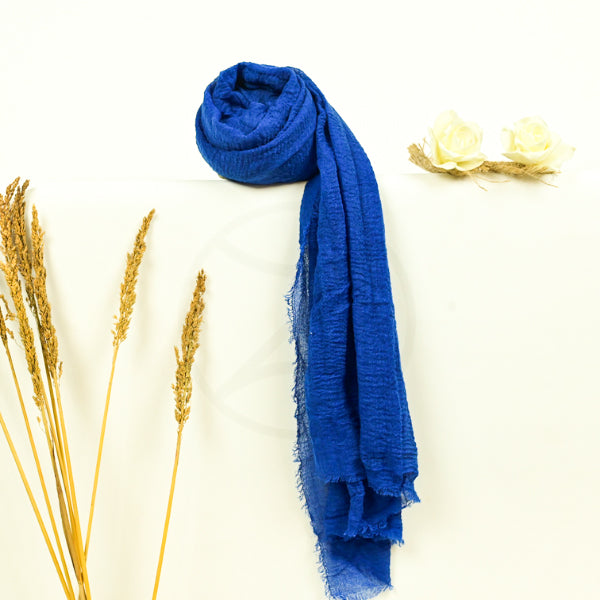 Royal Blue - Crimps Hijab